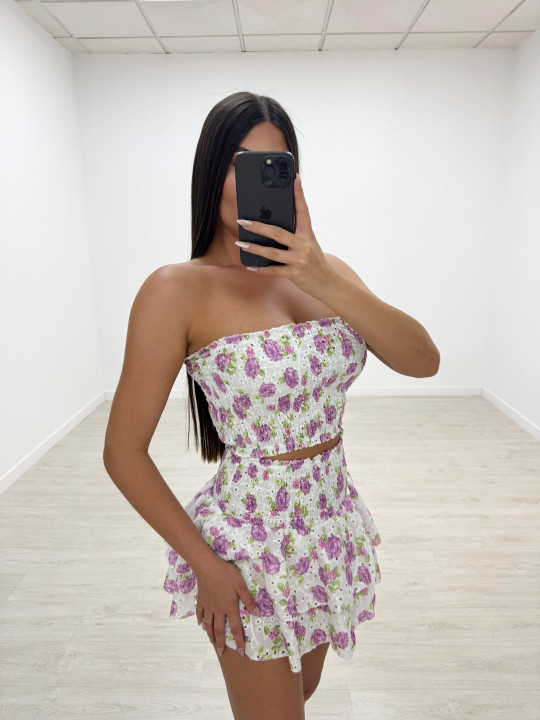 CONJUNTO IBIZA FLORAL ROSA CONJUNTO IBIZA FLORAL ROSA